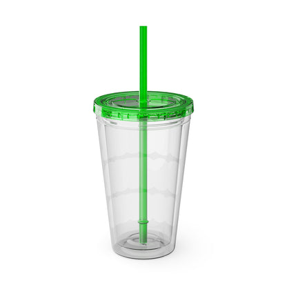 DOCTOR faux sticker Clear Insulated Cup