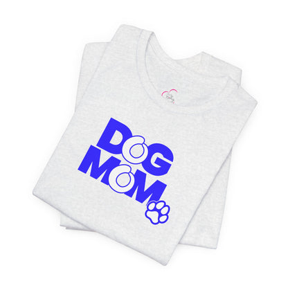Dog mom blue T-shirt