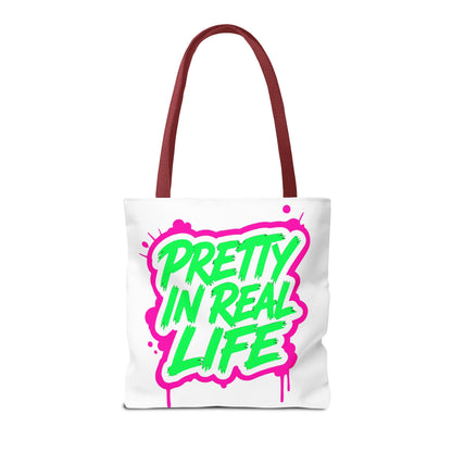 Pretty in real life Tote Bag