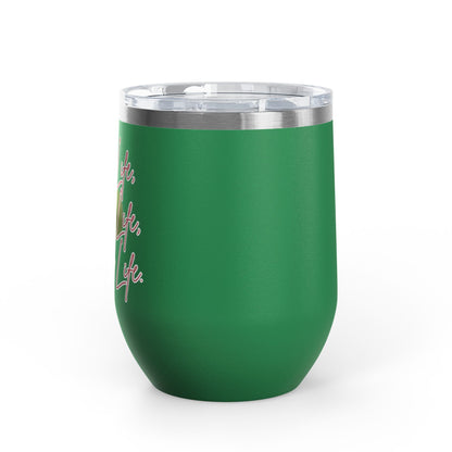 Mom Life, Teacher Life, Matcha Life Wine Tumbler