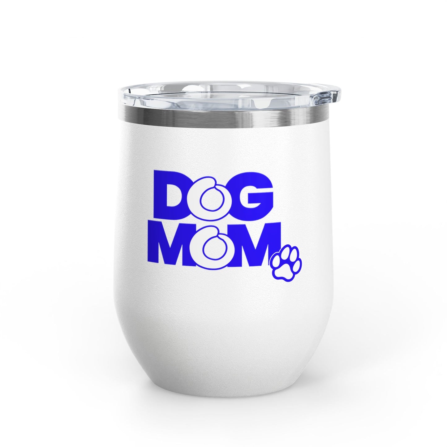 Dog mom blue Tumbler