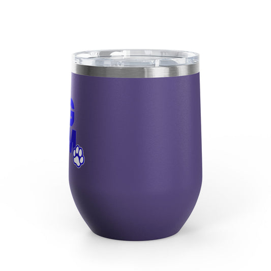 Dog mom blue Tumbler