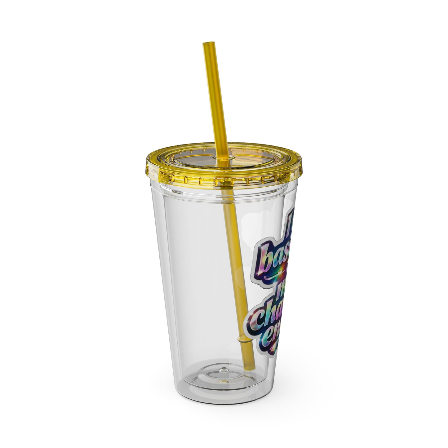 I turn basic sets into main character energy Clear Insulated Cup