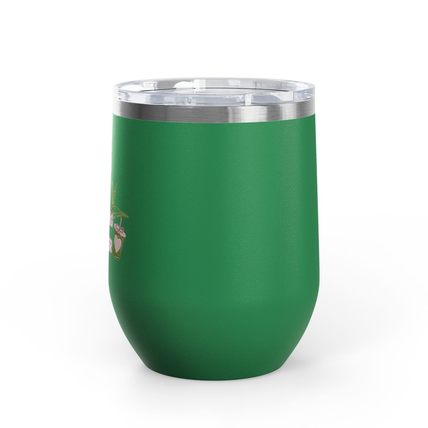 Matcha First Everything Else Later Wine Tumbler