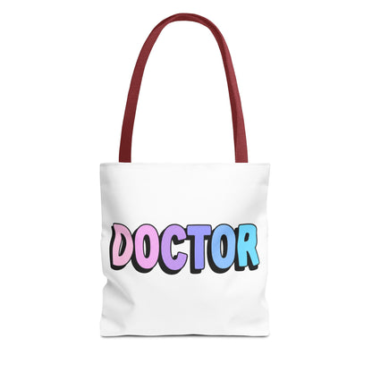 DOCTOR faux sticker Tote Bag
