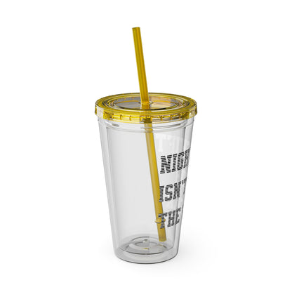 Night shift isn't for the weak Clear Insulated Cup
