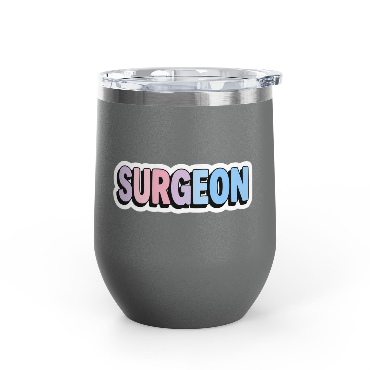 SURGEON faux sticker Tumbler