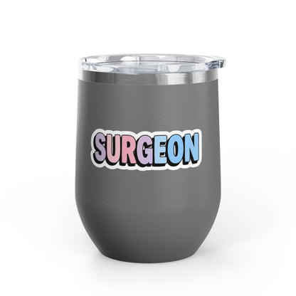 SURGEON faux sticker Tumbler