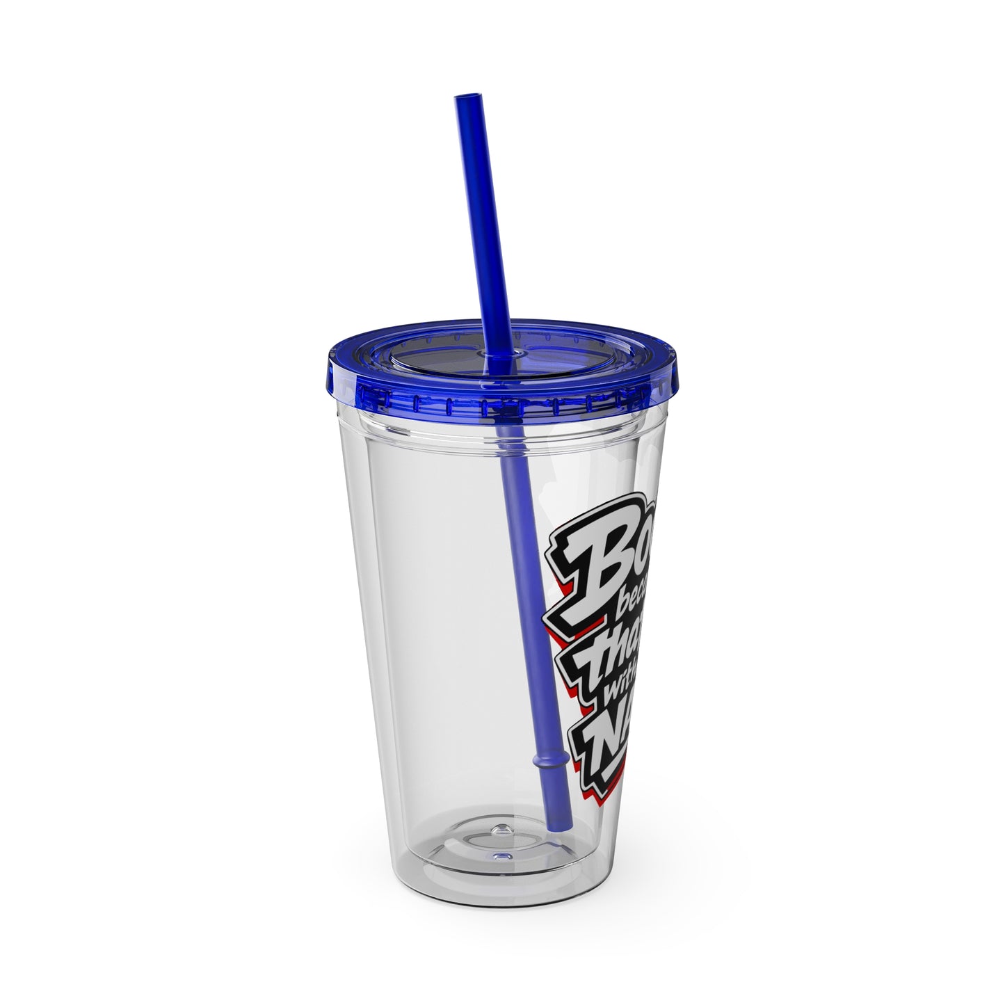 Booked because I'm that girl with the nails Clear Insulated Cup