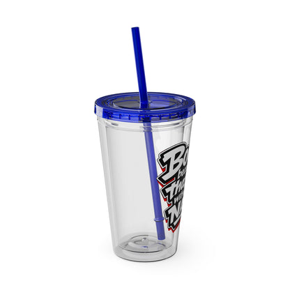 Booked because I'm that girl with the nails Clear Insulated Cup
