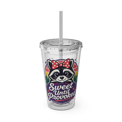 Sweet until provoked Clear Insulated Cup