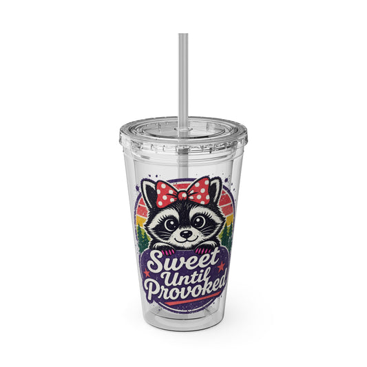 Sweet until provoked Clear Insulated Cup