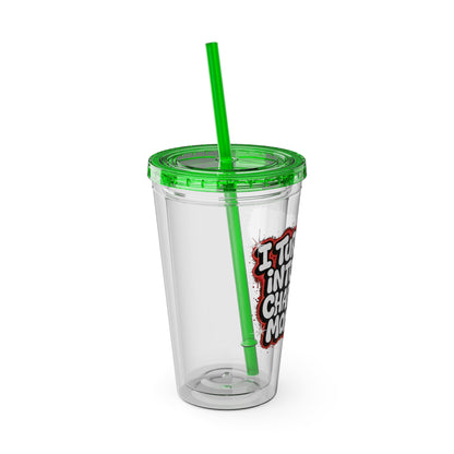 I turn faces into main character moments Insulated Cup