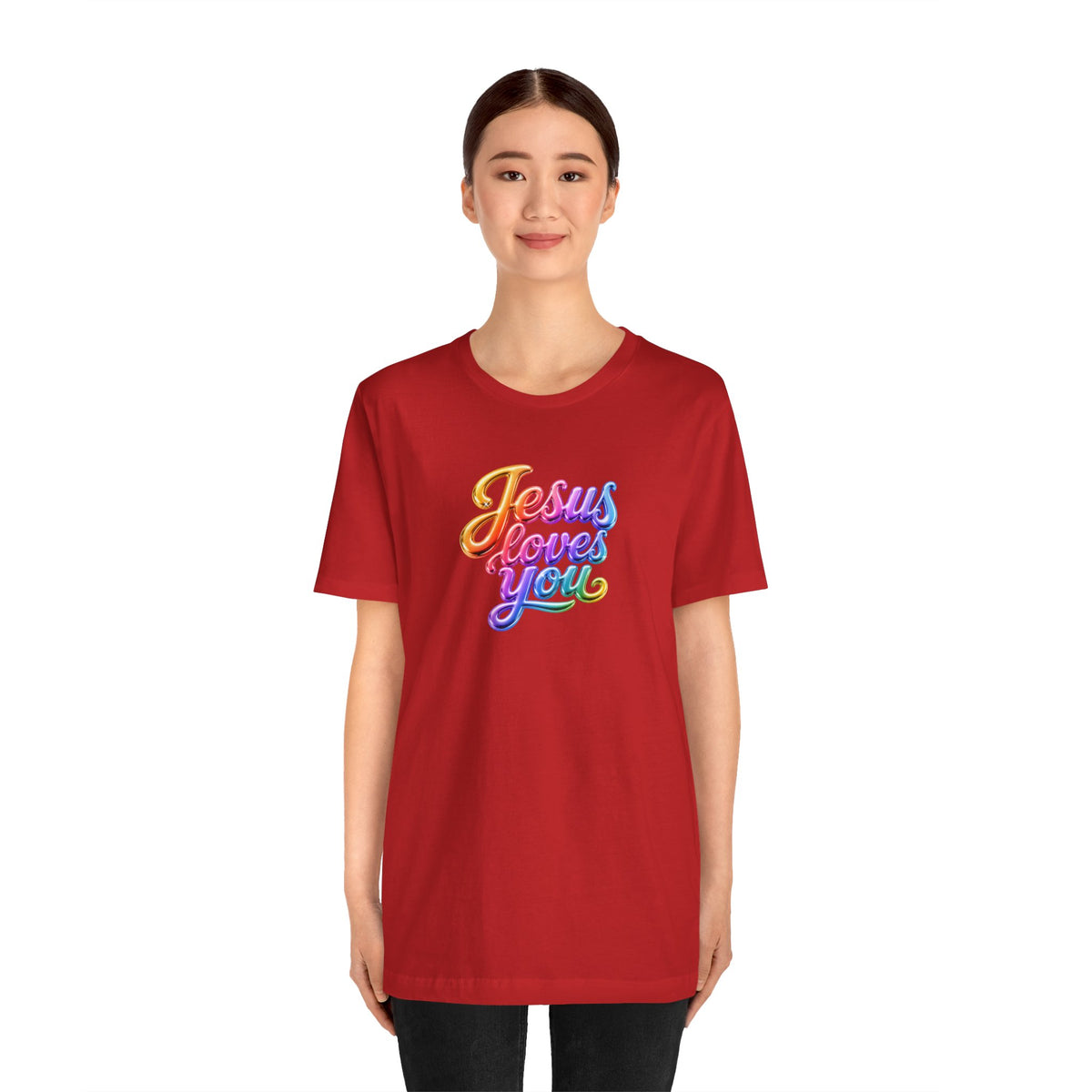 Jesus loves you T-shirt