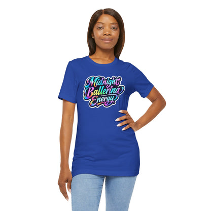 Midnight ballerina energy T-shirt