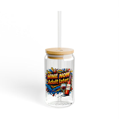 WINE NOW Adult later Sipper Glass