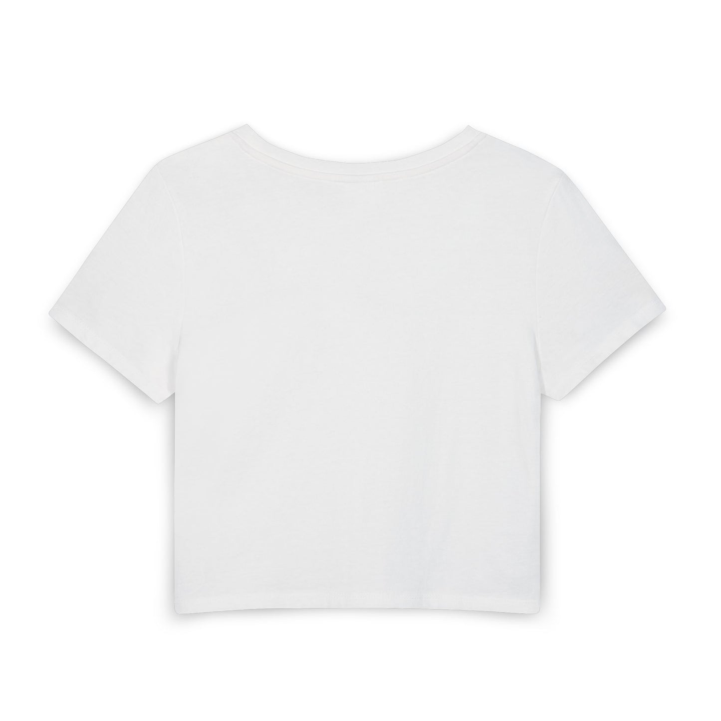 Cat mom pink Crop Tee