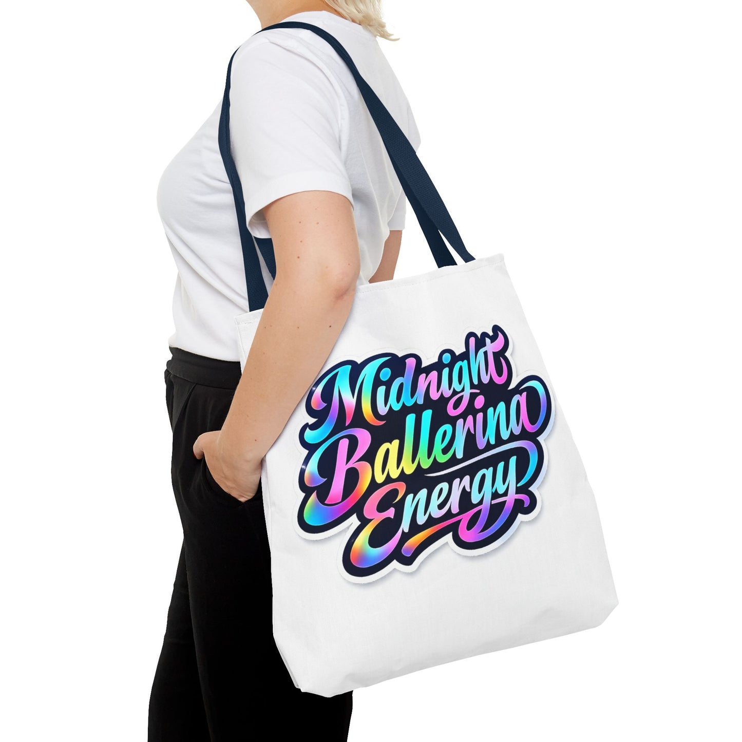 Midnight ballerina energy Tote Bag