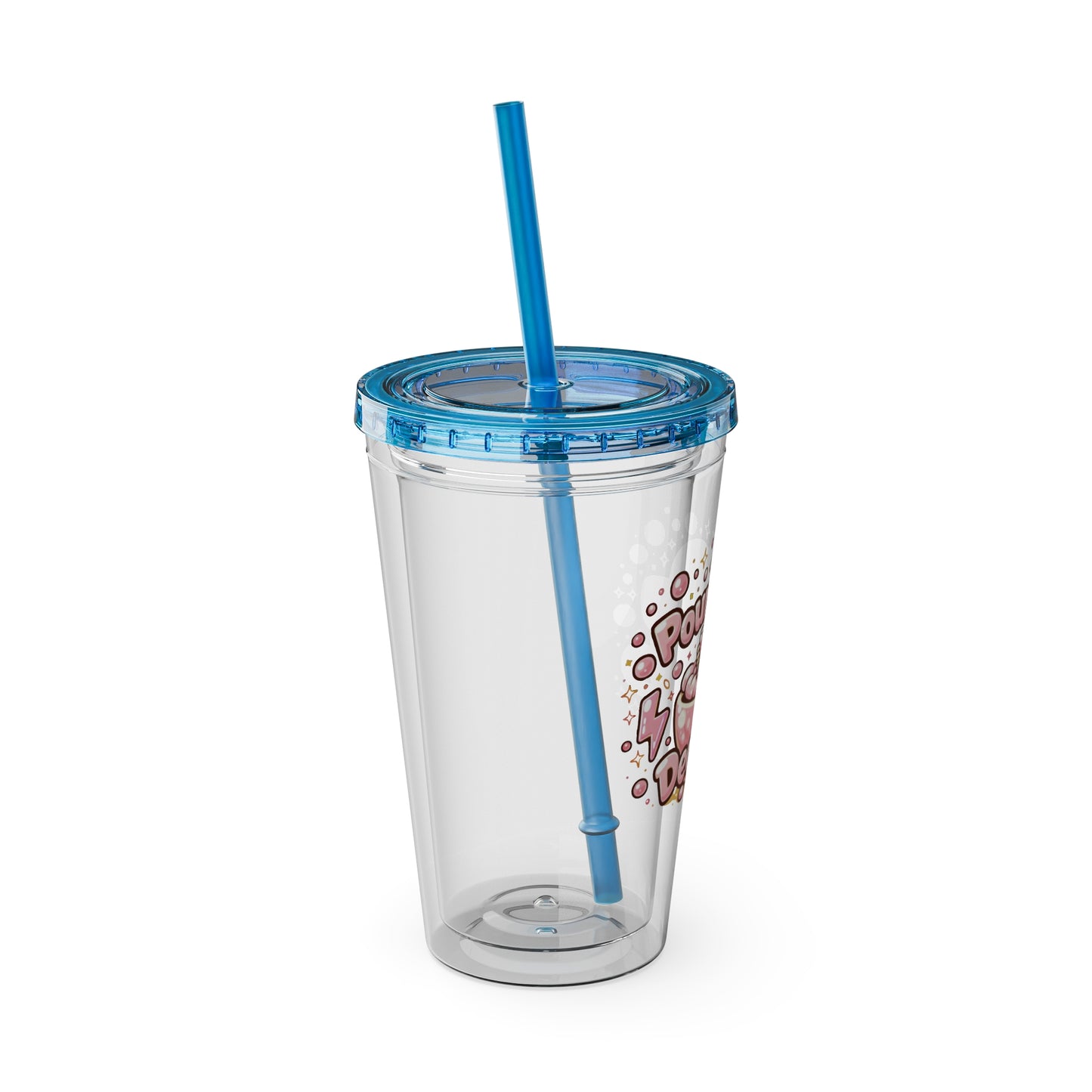 Pour decisions Clear Insulated Cup