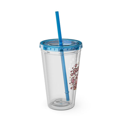 Pour decisions Clear Insulated Cup