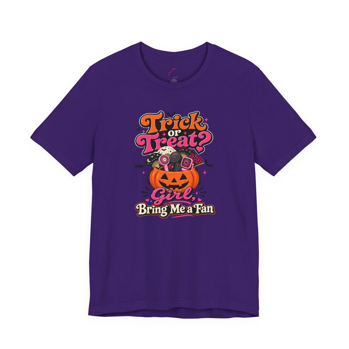 Trick or treat? Girl bring me a fan T-shirt