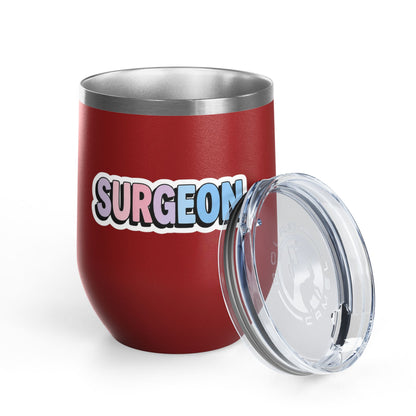 SURGEON faux sticker Tumbler