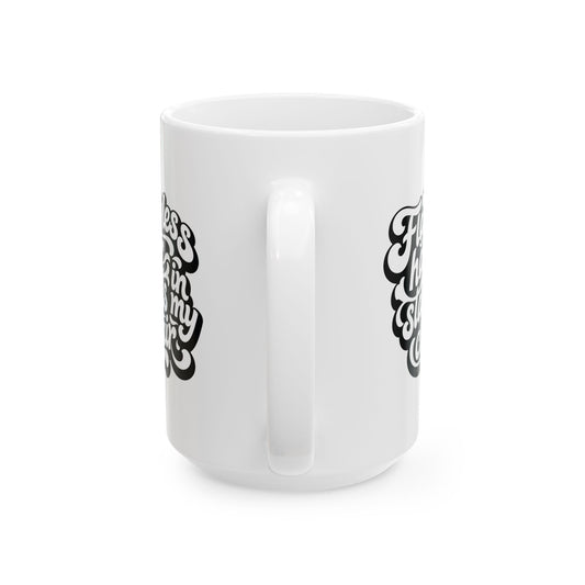Flawless hair starts in my chair Mug