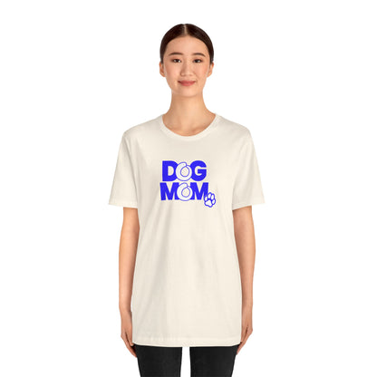 Dog mom blue T-shirt