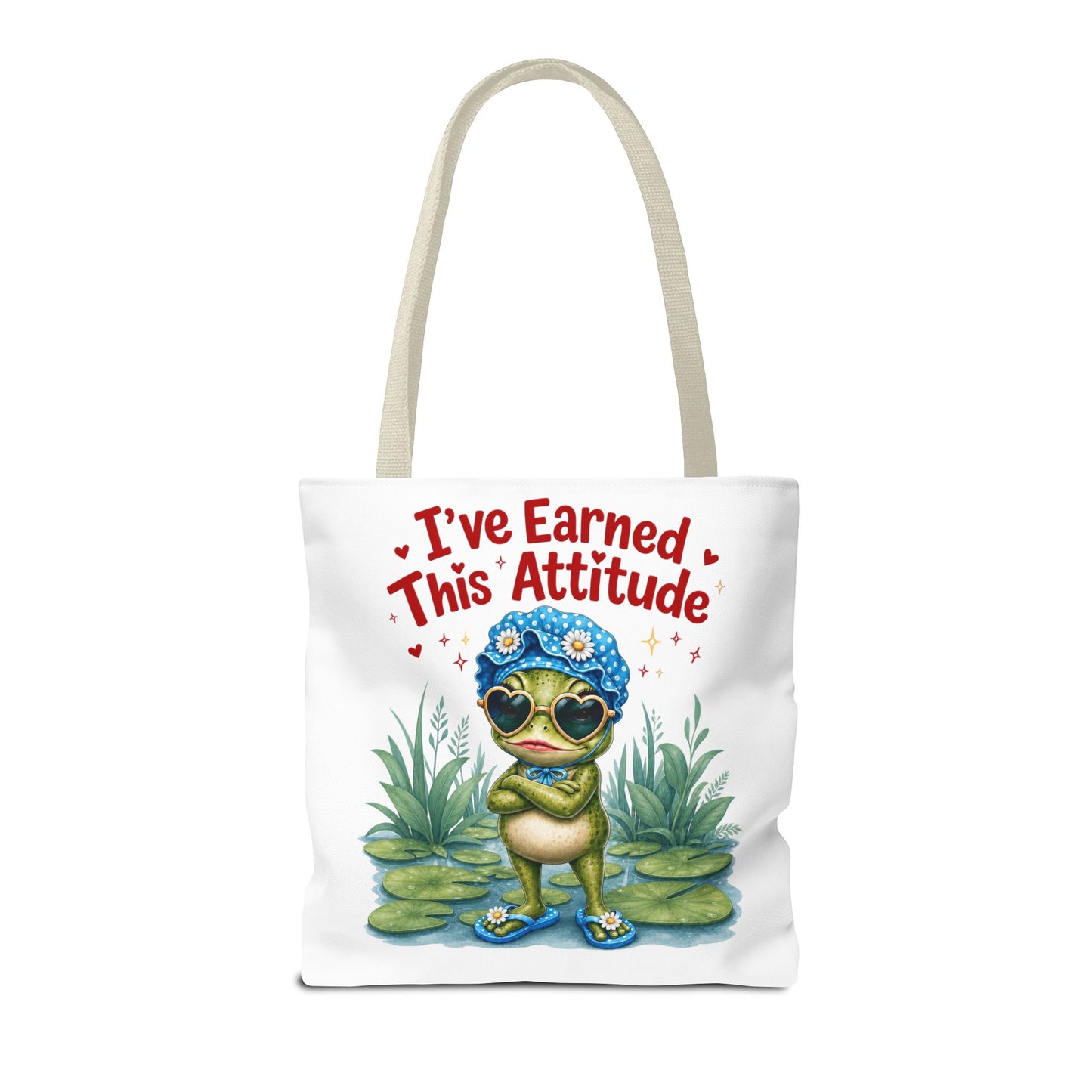 I've earned this attitude Tote Bag