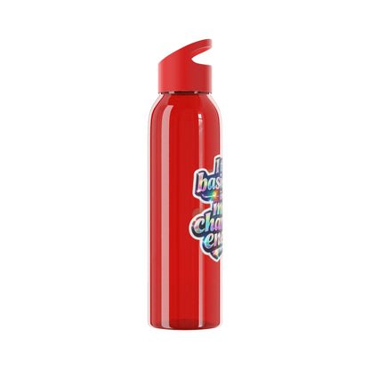 I turn basic sets into main character energy Water Bottle