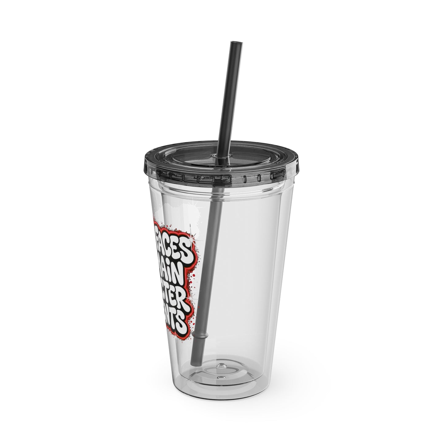 I turn faces into main character moments Insulated Cup