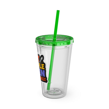 I cut people open professionally Clear Insulated Cup