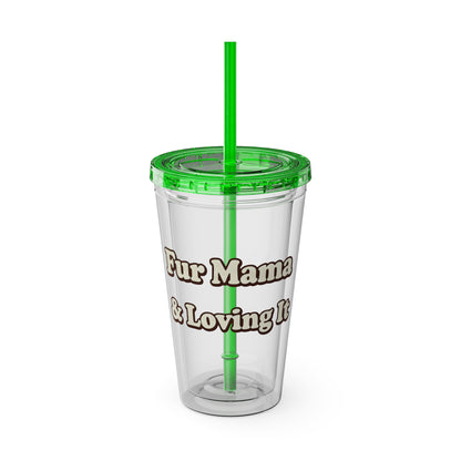 Fur mama & loving it Insulated Cup