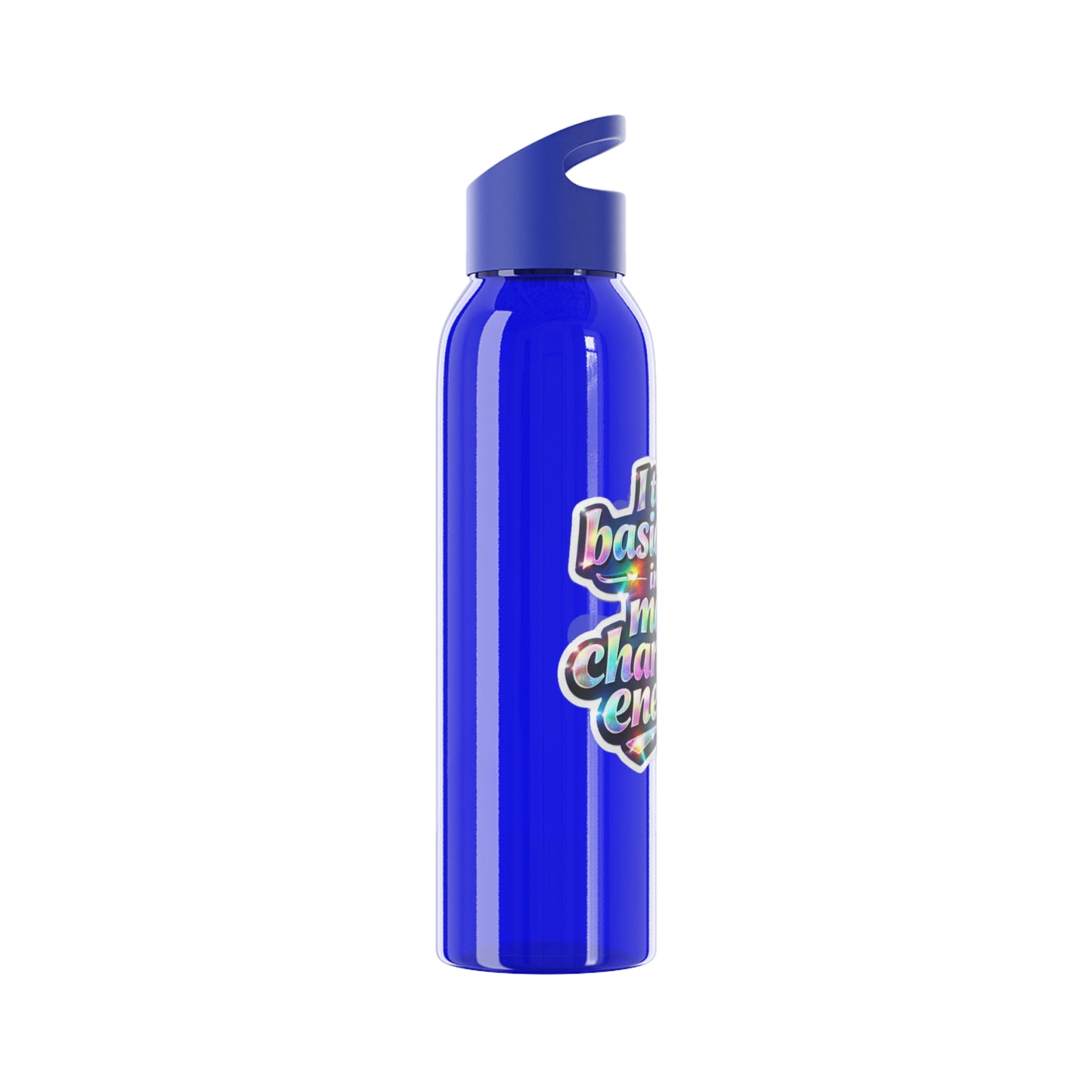 I turn basic sets into main character energy Water Bottle