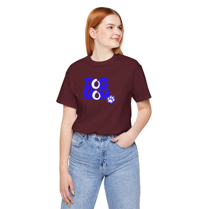 Dog mom blue T-shirt