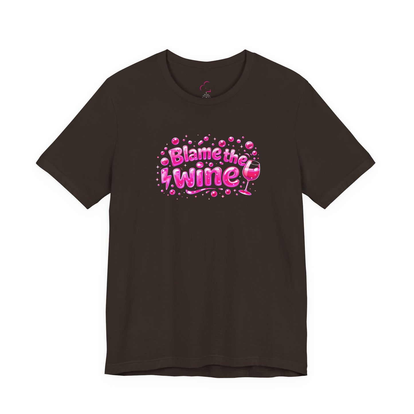 Blame the wine T-shirt