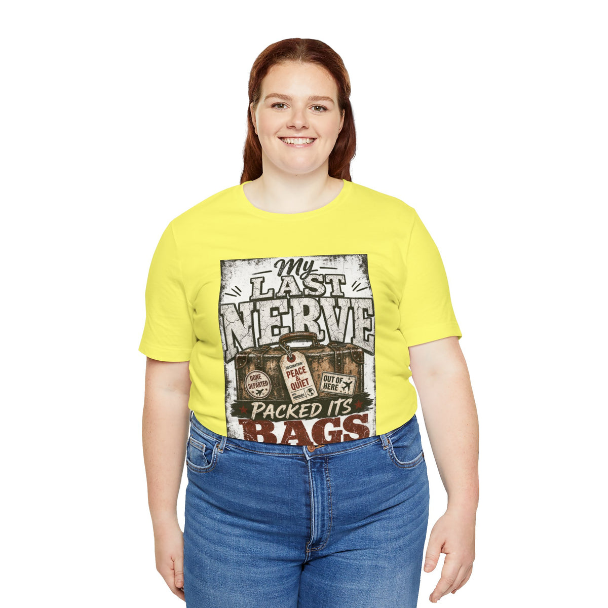 My last nerve packed it's bags T-shirt