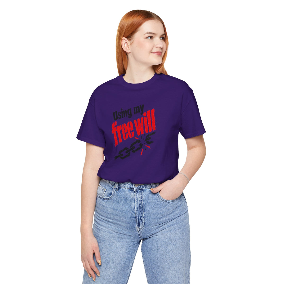 Using my free will T-shirt