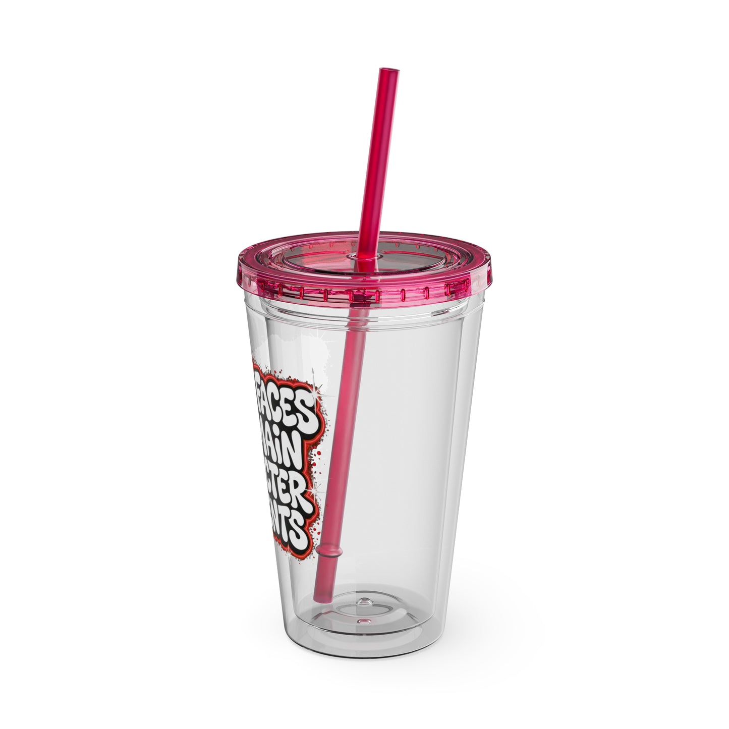 I turn faces into main character moments Insulated Cup