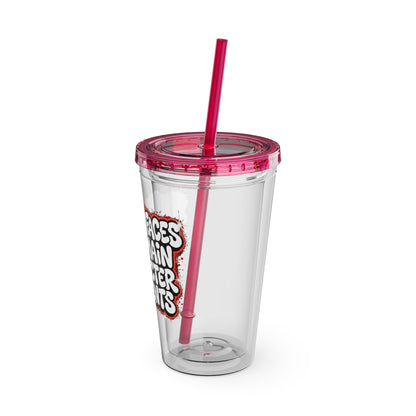 I turn faces into main character moments Insulated Cup