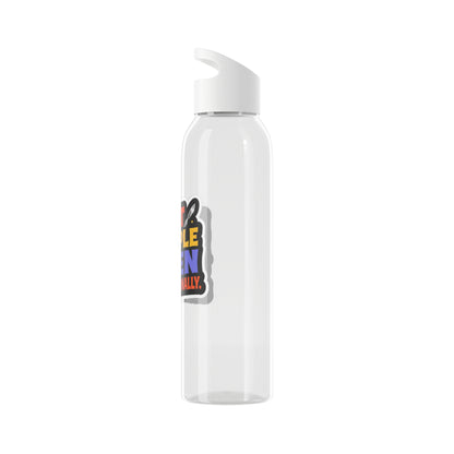 I cut people open professionally Water Bottle