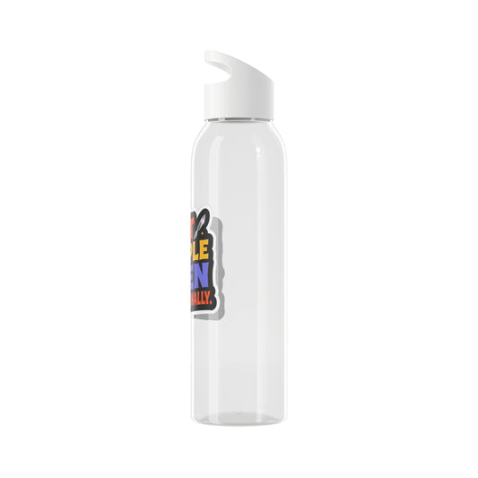 I cut people open professionally Water Bottle