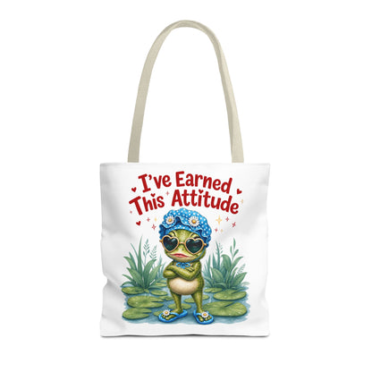 I've earned this attitude Tote Bag