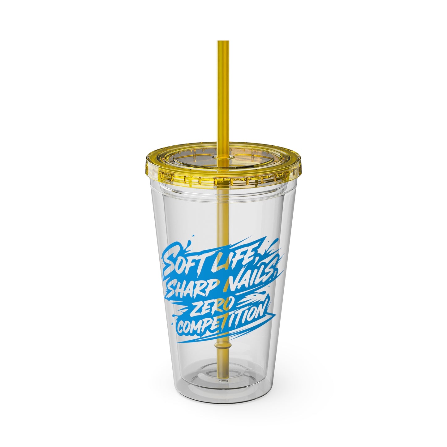 Soft life sharp nails zero competition Clear Insulated Cup
