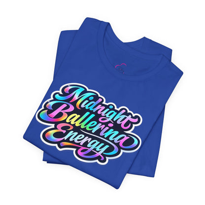 Midnight ballerina energy T-shirt