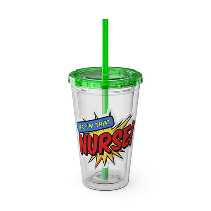Yes, I'm that NURSE Clear Insulated Cup
