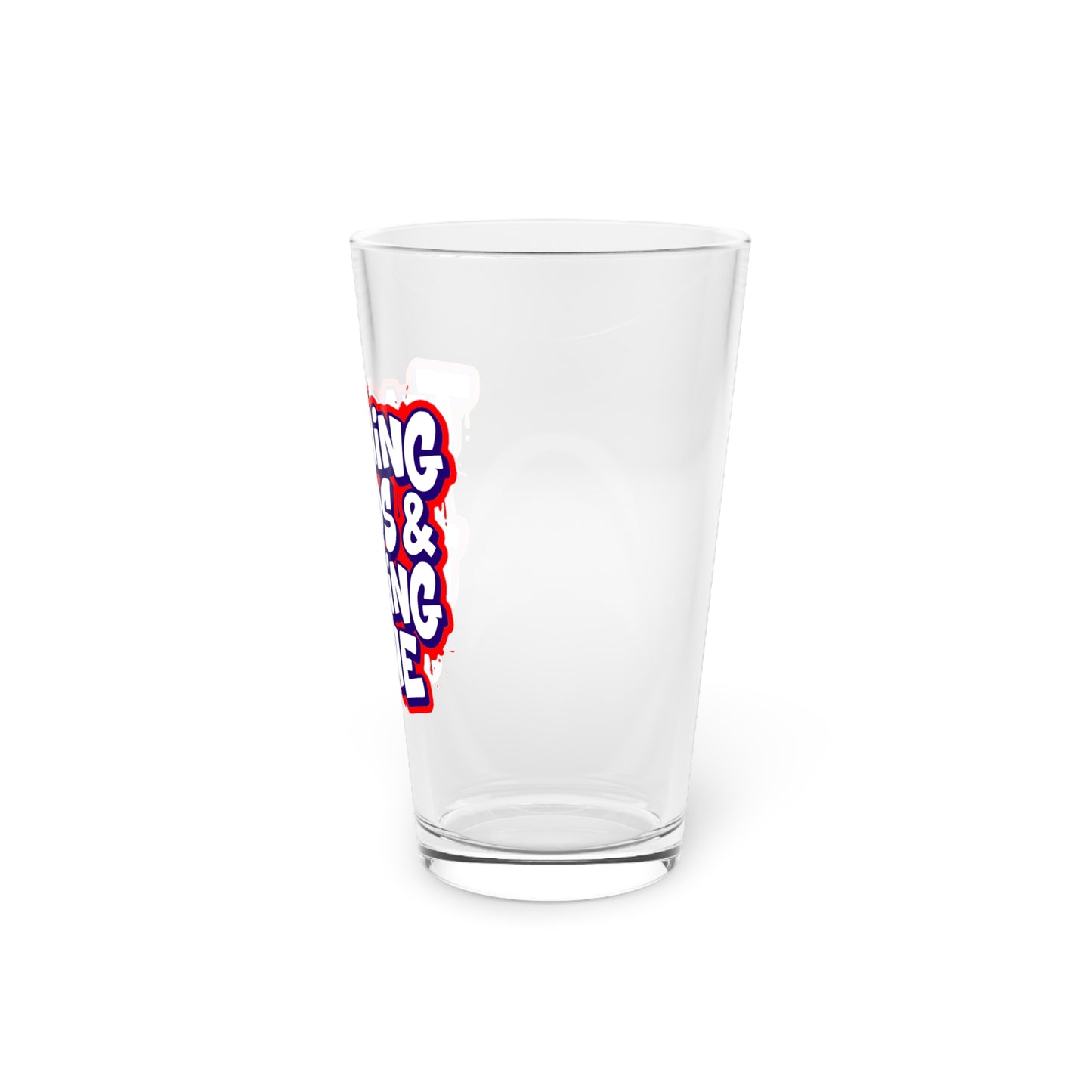 Teaching minds & raising mine Beer Glass