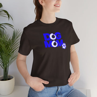 Dog mom blue T-shirt