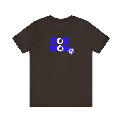 Dog mom blue T-shirt