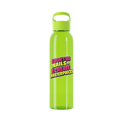 I don't do nails I create masterpieces  Water Bottle